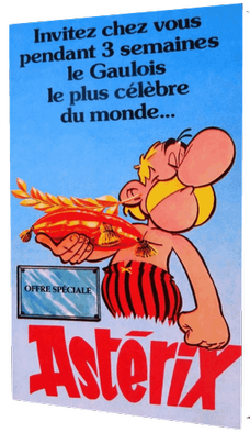 Publicités Astérix