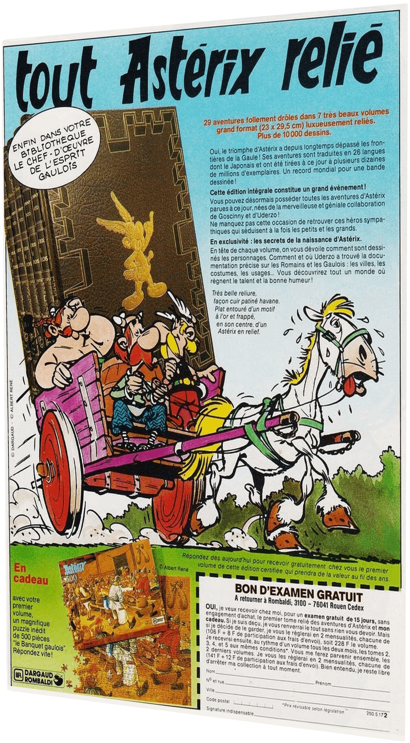 Publicités Astérix