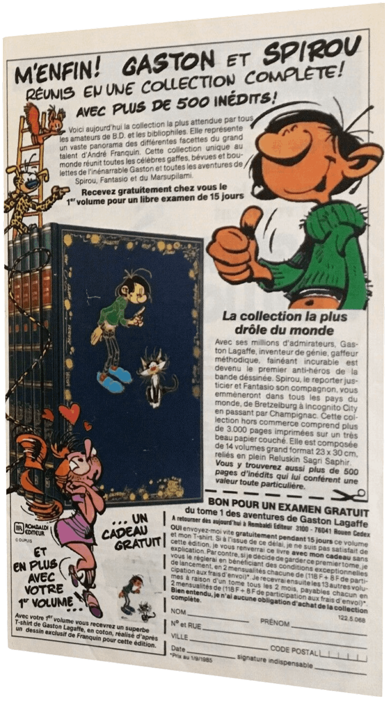 Publicité Franquin