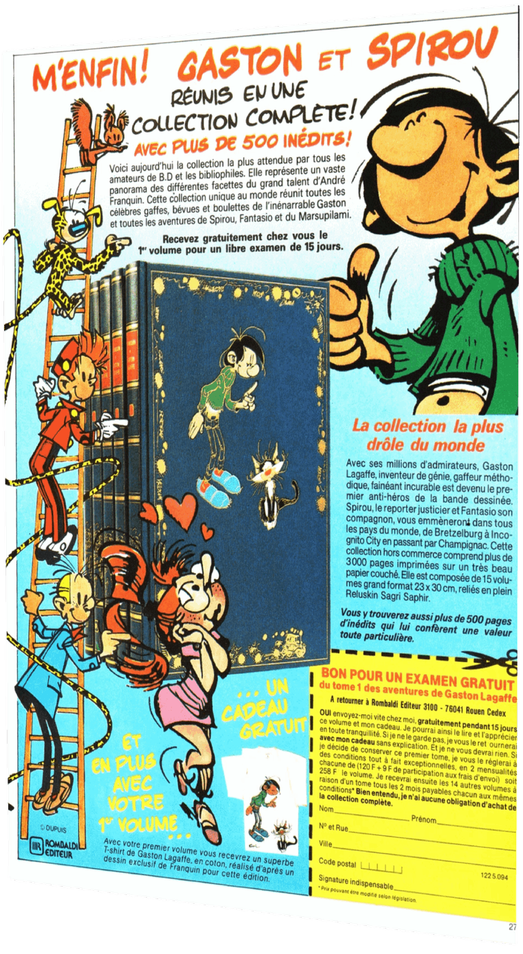 Publicités Franquin