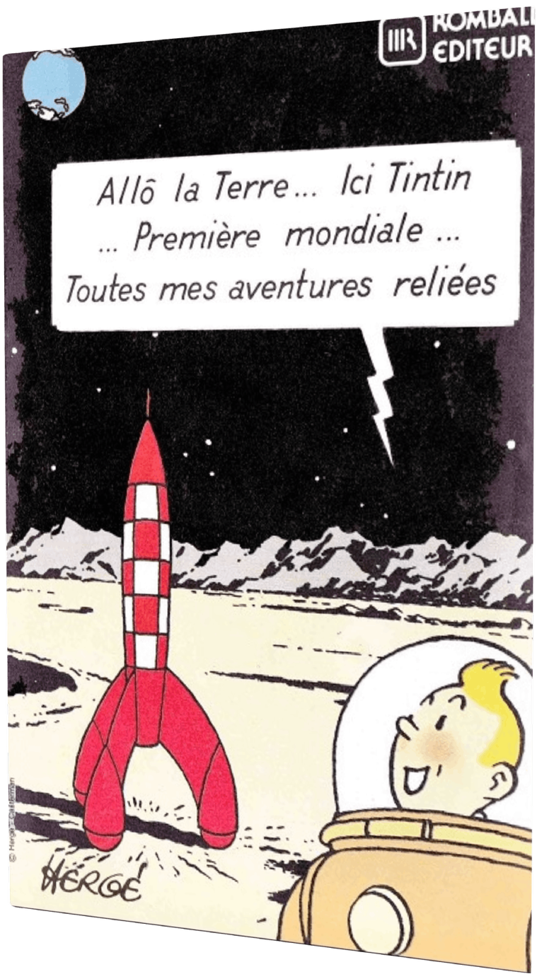 Publicités L'intégrale d'Hergé