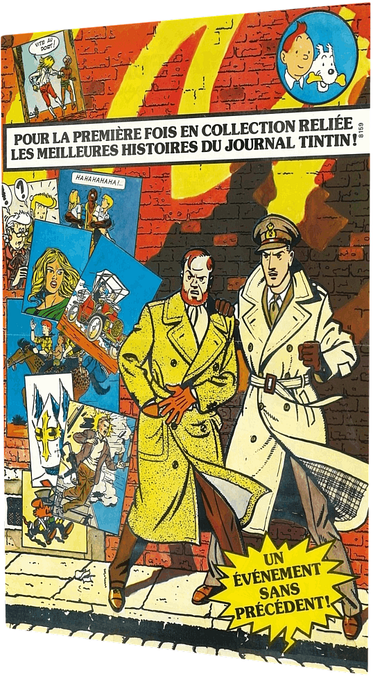 Publicité les meilleures histoires du journal de Tintin